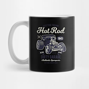 Retro Hotrod, Vintage Retro Classic Mug